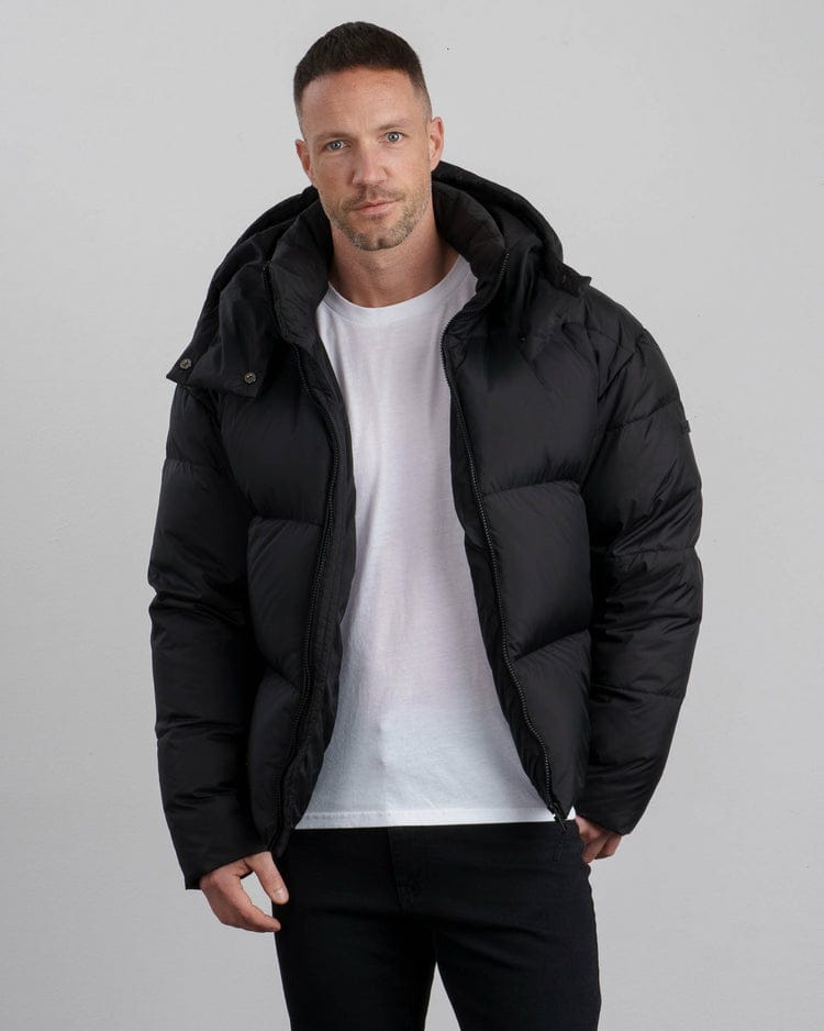 Everwarm | Pufferjacke in Tiefschwarz