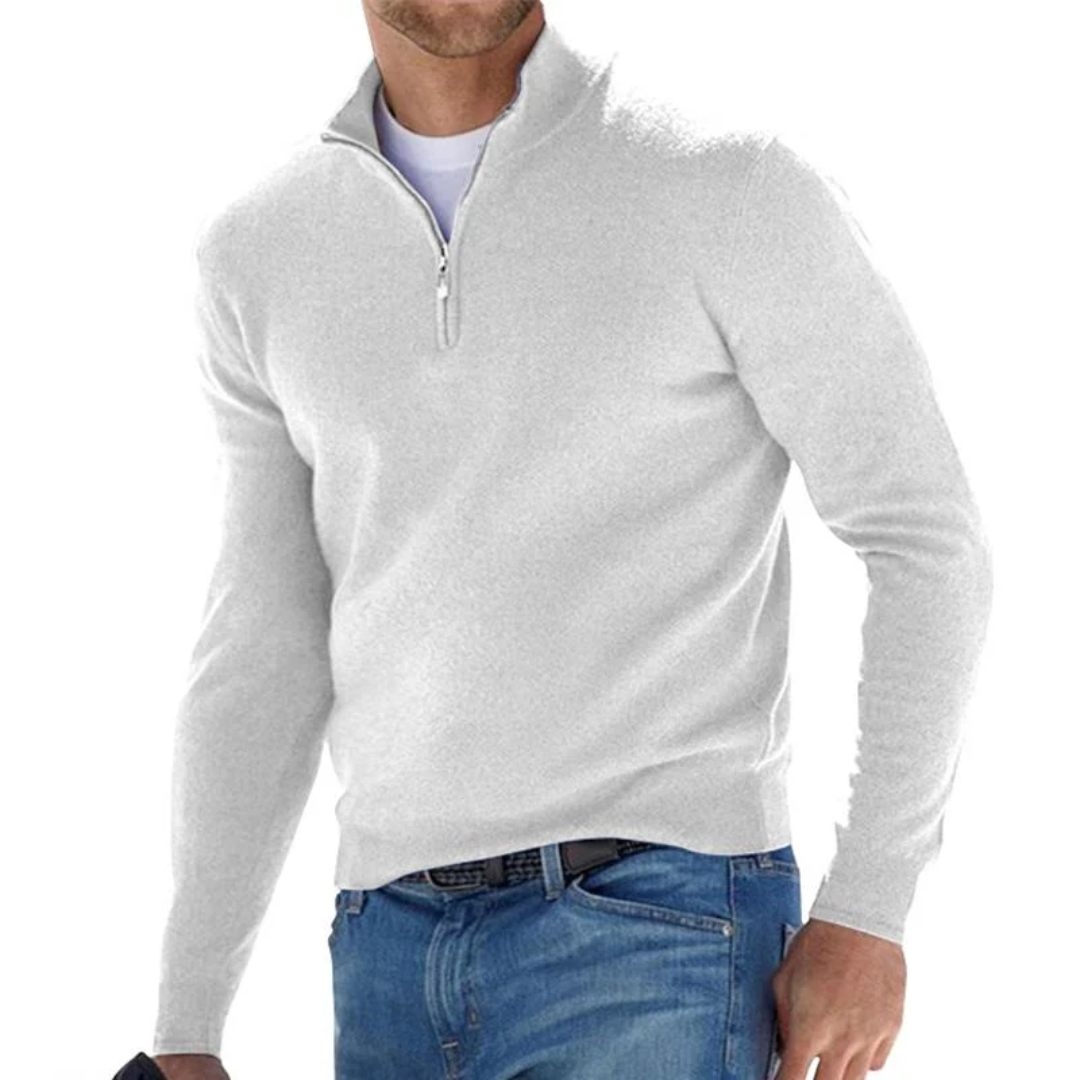 Erik™ – Premium-Pullover mit Reißverschluss