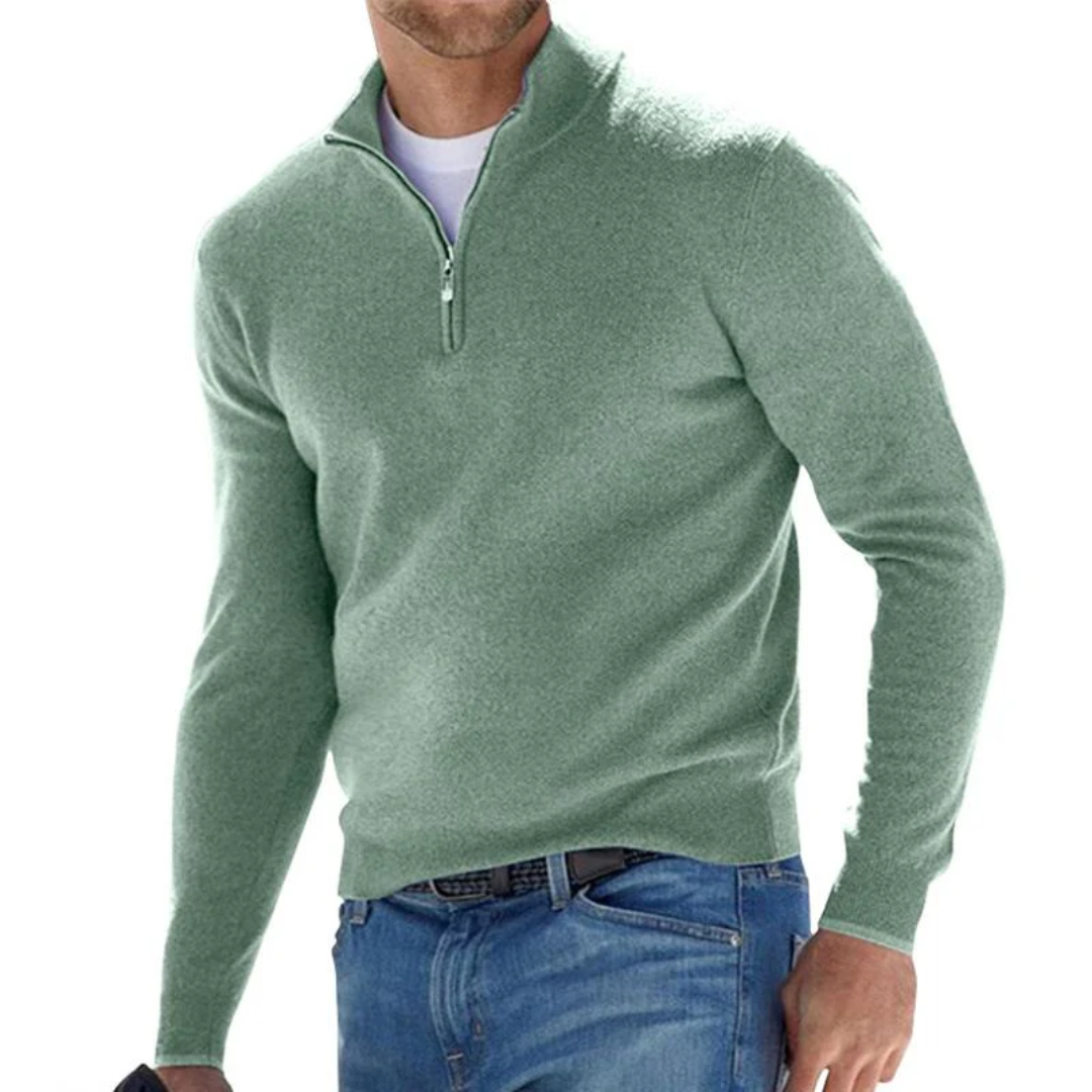 Erik™ – Premium-Pullover mit Reißverschluss