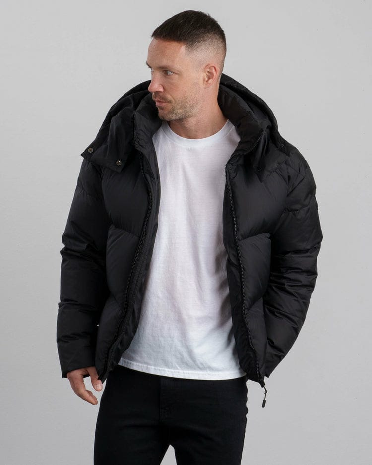 Everwarm | Pufferjacke in Tiefschwarz